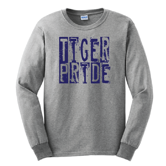 1C.  100% Cotton Long Sleeve T-Shirt