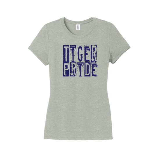 1G.  District Ladies' Perfect Tri Blend Super Soft V-Neck Tee