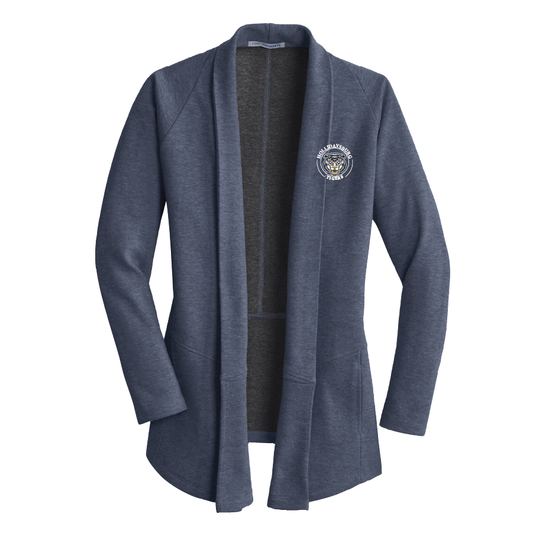 2L.  Ladies' Interlock Cardigan