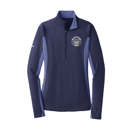 2N.  Sport-Wick® Stretch Contrast Ladies' 1/4-Zip Pullover